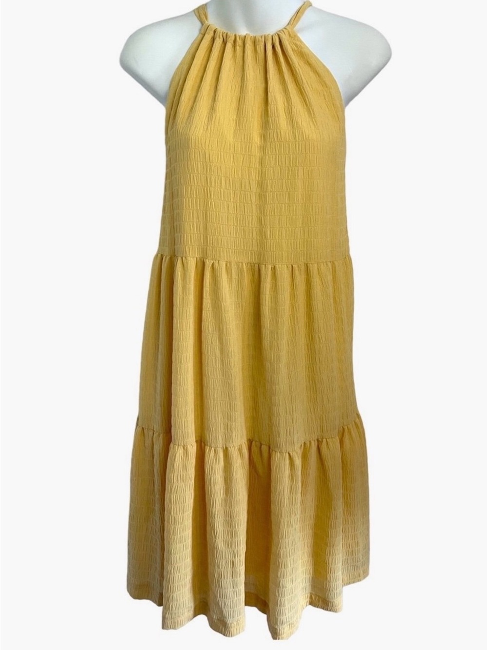 A New Day Halter Midi Sundress